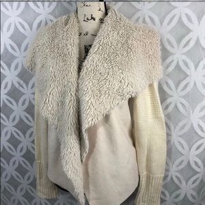 American Rag jacket half suede size small